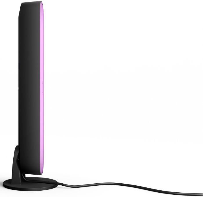 Панель освітлення Philips Hue Play, 2000K-6500K, RGB, ZigBee, розумна, димування, додатковий модуль, чорний