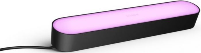 Панель освітлення Philips Hue Play, 2000K-6500K, RGB, ZigBee, розумна, димування, додатковий модуль, чорний