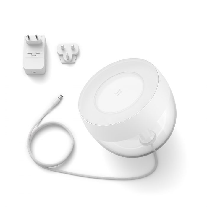 Настільний світильник Philips Hue Iris, 2000K-6500K, RGB, ZigBee, Bluetooth, розумний, димування, білий