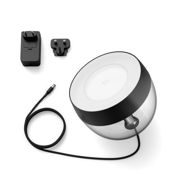 Настільний світильник Philips Hue Iris, 2000K-6500K, RGB, ZigBee, Bluetooth, розумний, димування, чорний