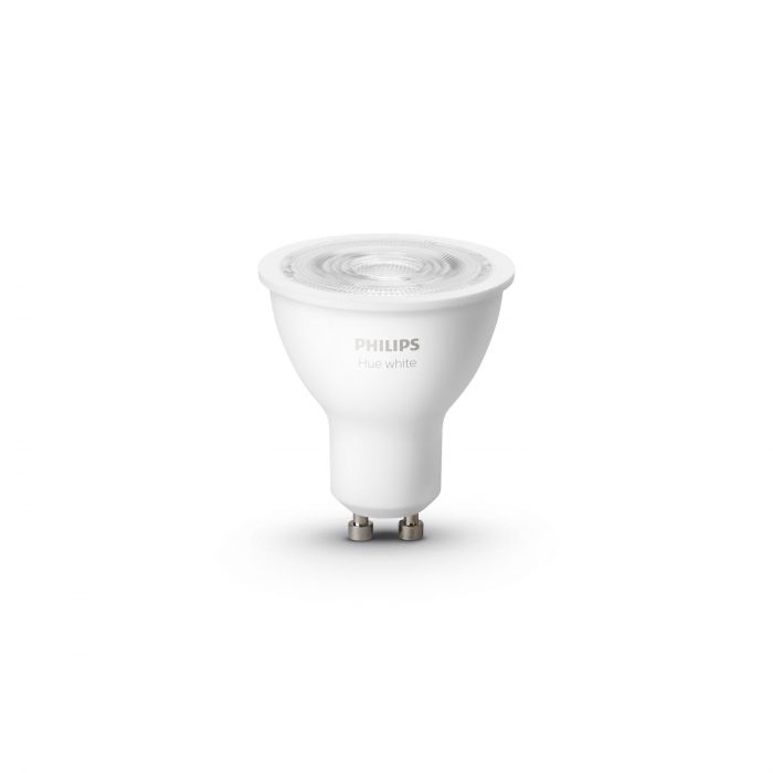 Лампа Philips Hue GU10, 5.2W(57Вт), 2700K, White, ZigBee, Bluetooth, розумна, димування