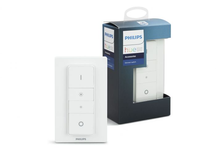 Пульт дистанційного керування Philips Hue Dimmer, ZigBee, настінний, портативний