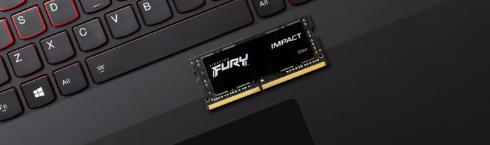 Пам'ять ноутбука Kingston DDR4 32GB KIT (16GBx2) 2666 FURY Impact