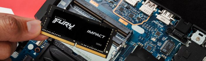 Пам'ять ноутбука Kingston DDR4 32GB KIT (16GBx2) 2666 FURY Impact