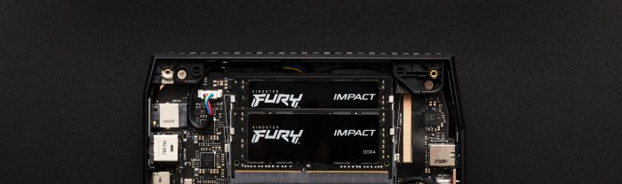 Пам'ять ноутбука Kingston DDR4 32GB KIT (16GBx2) 2666 FURY Impact