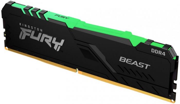 Пам'ять ПК Kingston DDR4 16GB 3200 FURY Beast RGB