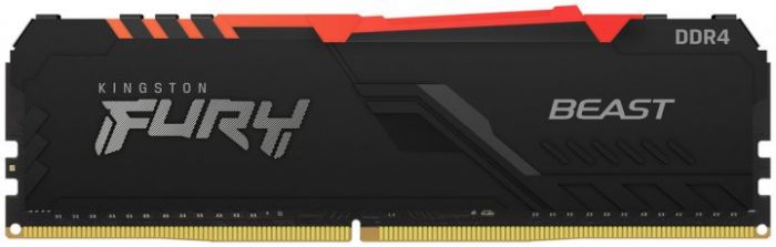 Пам'ять ПК Kingston DDR4 16GB 3200 FURY Beast RGB