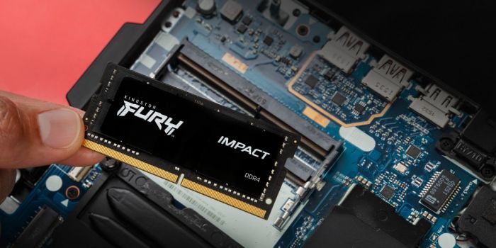 Пам'ять ноутбука Kingston DDR4 32GB KIT (16GBx2) 3200 FURY Impact