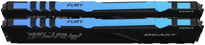 Пам'ять ПК Kingston DDR4 32GB KIT (16GBx2) 3600 FURY Beast RGB