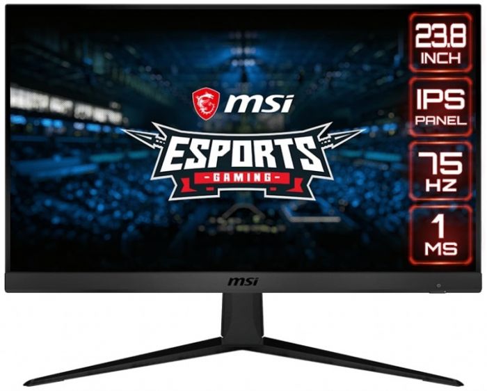 Монітор LCD 23.8" MSI Optix G241V-E2, HDMI, DP, Audio, IPS, 75Hz, 1ms, FreeSync