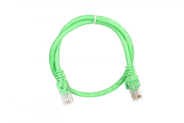 Патч-корд 2E Cat 6,UTP,RJ45, 26AWG ,7/0.16 Cu, 0.50 m,PVC, Green