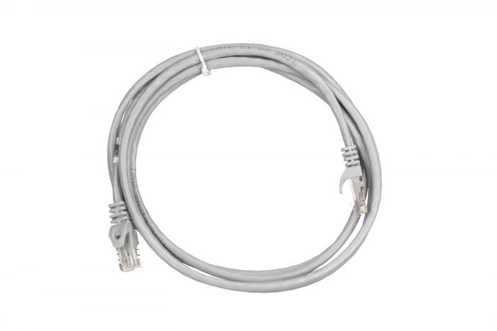 Патч-корд 2E Cat 5e,UTP,RJ45, 26AWG ,7/0.16 CCA, 2.00 m, PVC,Grey