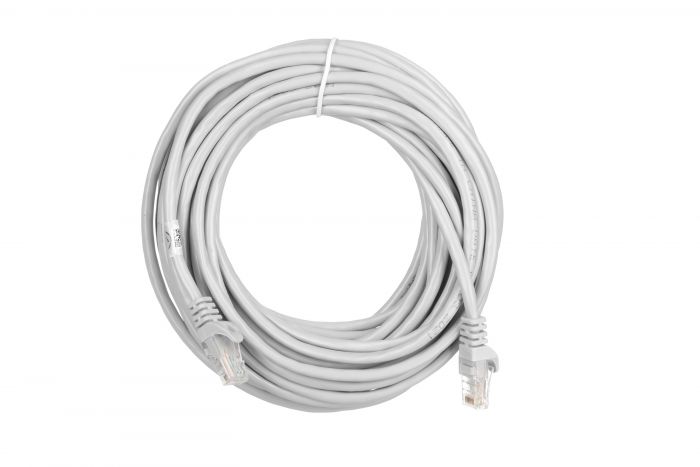 Патч-корд 2E Cat 5e,UTP,RJ45, 26AWG ,7/0.16 Cu, 10.00 m, PVC,Grey