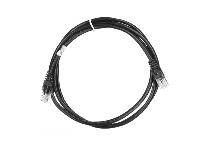 Патч-корд 2E Cat 5e,UTP,RJ45, 26AWG ,7/0.16 Cu, 2.00 m, PVC,Black