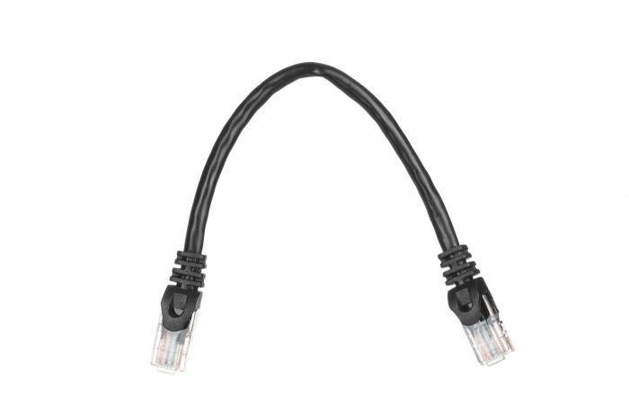 Патч-корд 2E Cat 6,UTP,RJ45, 26AWG ,7/0.16 Cu, 0.20 m, PVC,Black