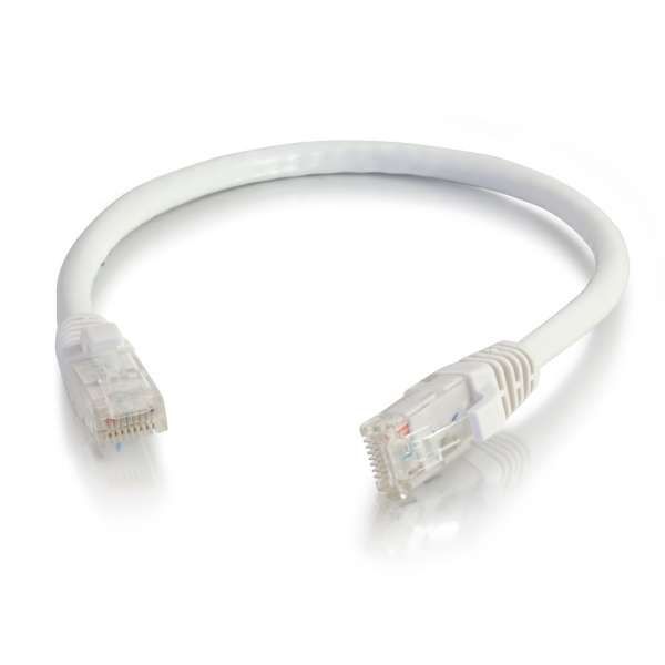 Патч-корд Cat6 C2G 0.5 м білий