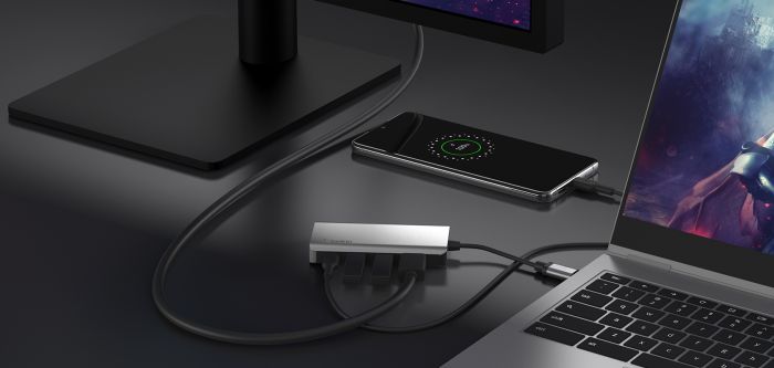 Хаб Belkin USB-C 4в1 Multiport Dock