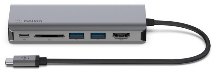 Хаб Belkin USB-C 6в1 Multiport Dock