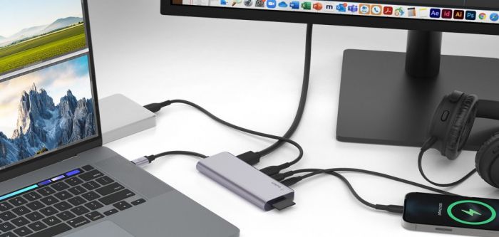 Адаптер Belkin USB-C 7in1 Multiport Dock