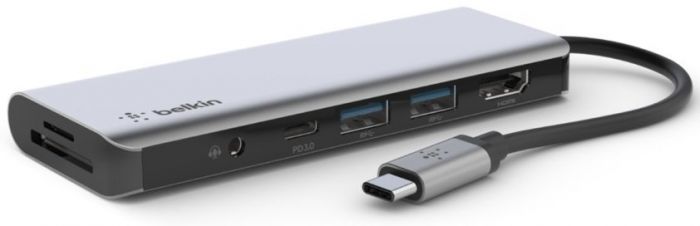 Адаптер Belkin USB-C 7in1 Multiport Dock