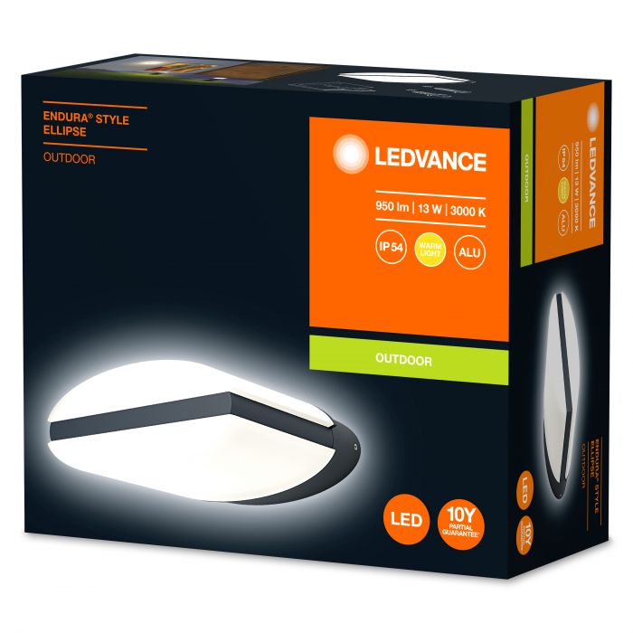 Парковий світильник LEDVANCE ENDURA STYLE Ellipse 900 13 W DG
