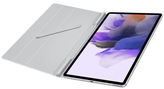 Чохол Samsung Book Cover для планшету Galaxy Tab S7 FE / S7+ (T735/975) Light Gray