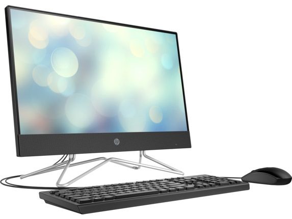 Персональний комп'ютер-моноблок HP All-in-One 21.5FHD IPS AG/Intel Pen J5040/4/256F/int/kbm/DOS/Black