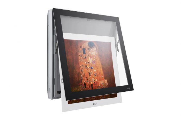 Кондиціонер LG Artcool Galary A09FT, 25 м2, інвертор, A++/A+, до -15°С, R32, Wi-Fi, чорний