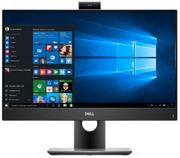 Моноблок Dell OptiPlex 7480 AIO 23.8" FHD Non-Touch, IR Cam, Core i5-10600, 16GB, M.2 256GB, WiFi6+BT, MS116 KB216, Win10Pro, 3Y