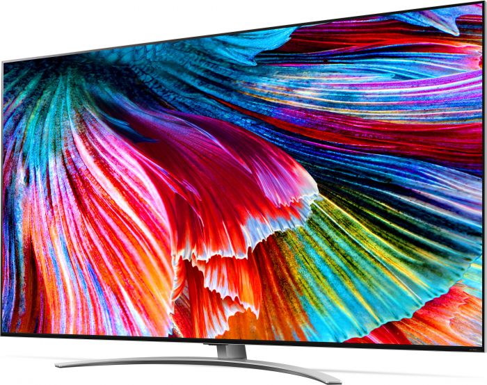 Телевiзор 86" QNED MiniLED 8K LG 86QNED996PB Smart, WebOS, Чорний