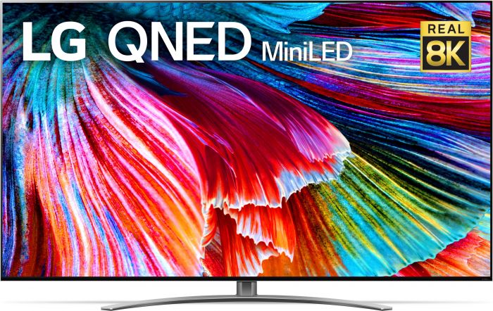 Телевiзор 86" QNED MiniLED 8K LG 86QNED996PB Smart, WebOS, Чорний