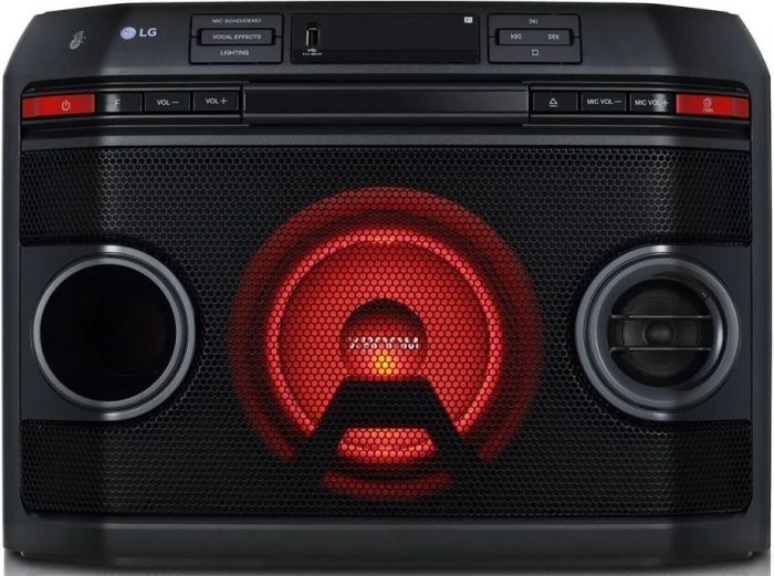 Акустична система LG XBOOM OL45 2.0, 220W, FM, Multi Color Lighting, Karaoke Star, Wireless