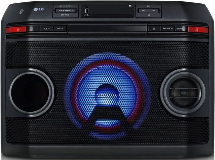 Акустична система LG XBOOM OL45 2.0, 220W, FM, Multi Color Lighting, Karaoke Star, Wireless