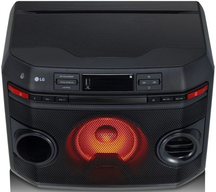 Акустична система LG XBOOM OL45 2.0, 220W, FM, Multi Color Lighting, Karaoke Star, Wireless