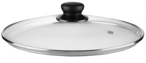Кришка Ardesto Gemini Gourmet 26 см, скло, нержавіюча сталь, бакеліт