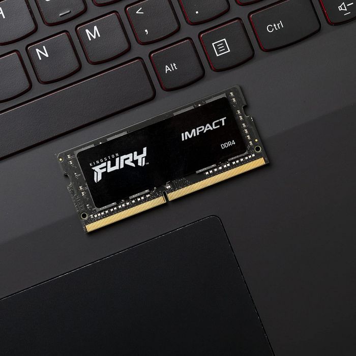 Пам'ять ноутбука Kingston DDR4 16GB 3200  FURY Impact