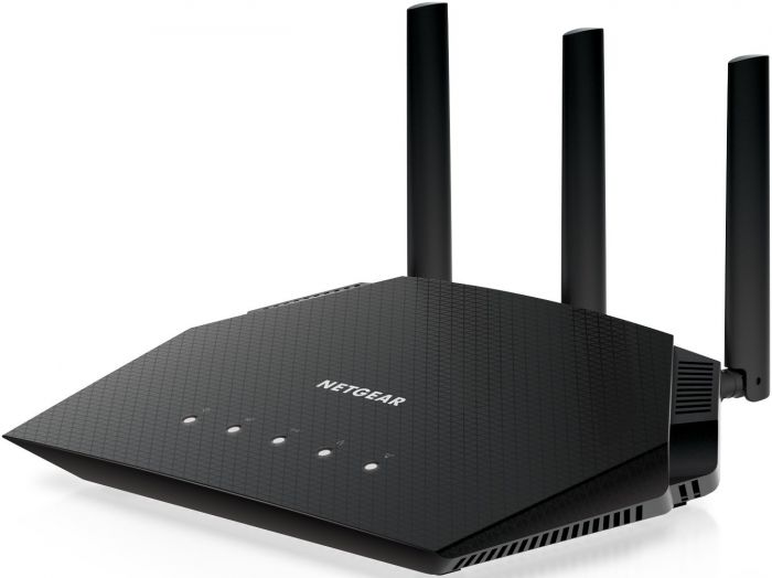 Маршрутизатор NETGEAR RAX10 AX1800 WiFi 6, 4xGE LAN, 1xGE WAN, 3х зовнішн. ант.