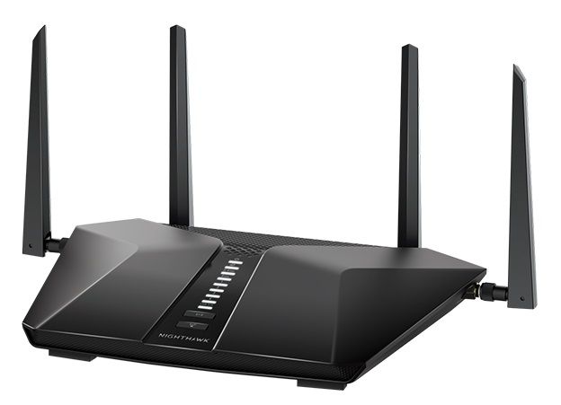 Маршрутизатор NETGEAR RAX43 Nighthawk AX4200 WiFi 6, 4xGE LAN, 1xGE WAN, 1xUSB 3.0, 4х зовнішн. ант.