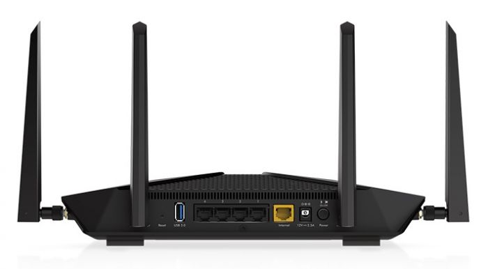 Маршрутизатор NETGEAR RAX43 Nighthawk AX4200 WiFi 6, 4xGE LAN, 1xGE WAN, 1xUSB 3.0, 4х зовнішн. ант.