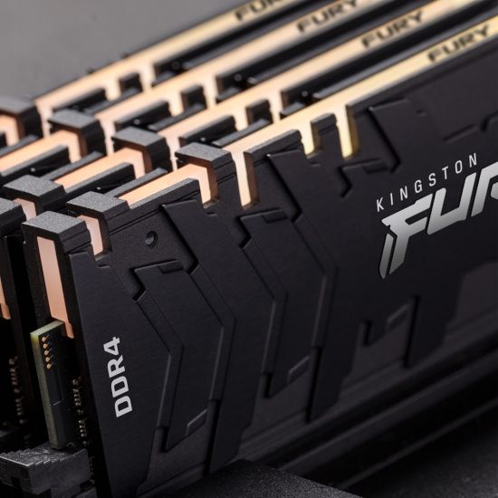 Пам'ять ПК Kingston DDR4  8GB 2666 FURY Renegade Black