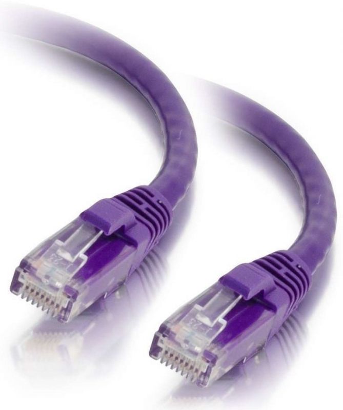 Патч-корд Cat5e C2G 1.5 м фіолетовий