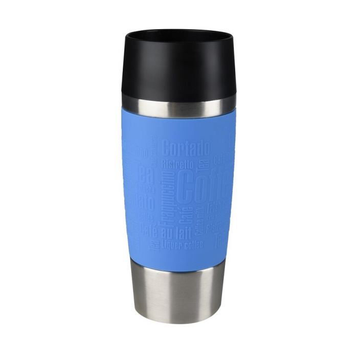 Термочашка Tefal Travel Mug 360 мл, блакитна, нерж.сталь