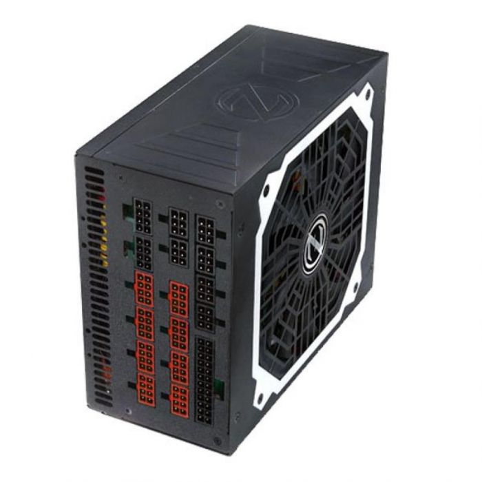 Блок живлення Zalman Acrux 1200-ARX (1200W), 100-240VAC, 94%, 80+Platinum, aPFC, 135мм, MB24, CPU(4+4,8), 16xSATA, 8xPCIe, 8xMOLEX, 1xFDD, modular, OCP, OVP, UVP, SCP, OPP, OTP