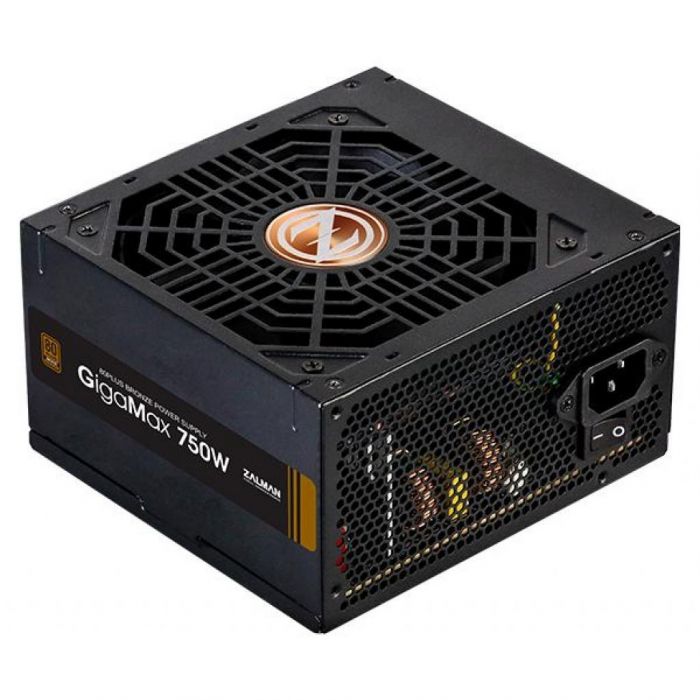 Блок живлення Zalman GigaMax 750-GVII (750W),200-240VAC,88%,80+Bronze, aPFC,120мм,MB24,CPU(4+4),5xSATA,4xPCIe,3xMOLEX, 1xFDD,OCP,OVP,OPP,OTP,UVP,SCP