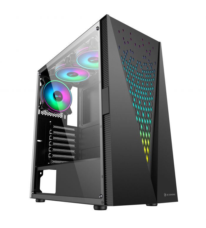 Комп’ютер персональний 2E Complex Gaming Intel i5-10400F/H410/16/480F+1000/NVD1650-4/Win10H/G2055/500W