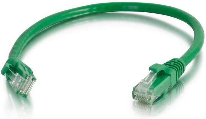 Патч-корд Cat6 C2G 0.5 м зелений