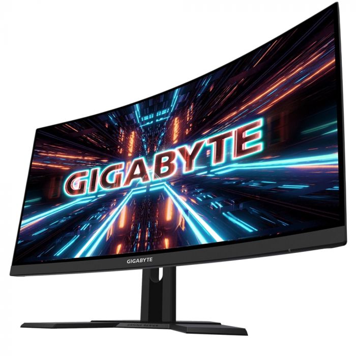 Монітор LCD GIGABYTE 27" G27FC-A, 2xHDMI, DP, 2xUSB, MM, VA, 165Hz, 1ms, 91%DCI-P3, CURVED, FreeSync