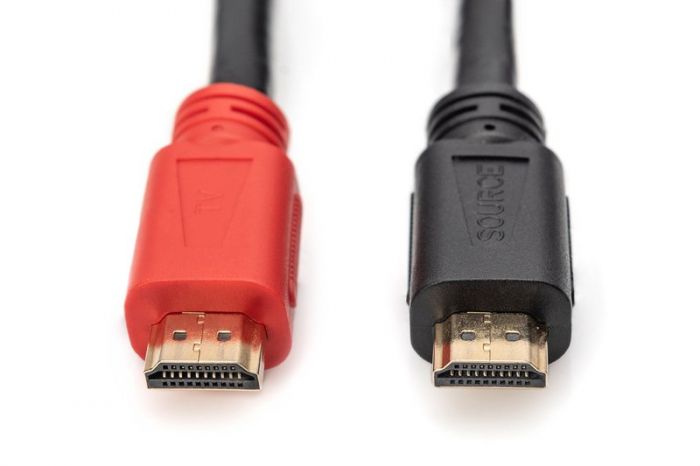 Кабель ASSMANN HDMI High speed з підсилювачем (AM/AM) 15m, black