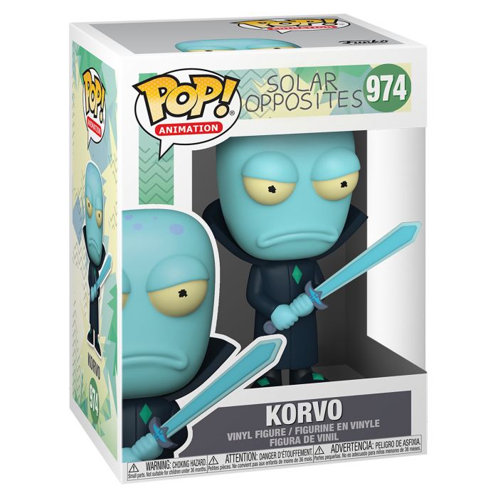 Фігурка Funko POP! Animation Solar Opposites Korvo 55794 (56952)