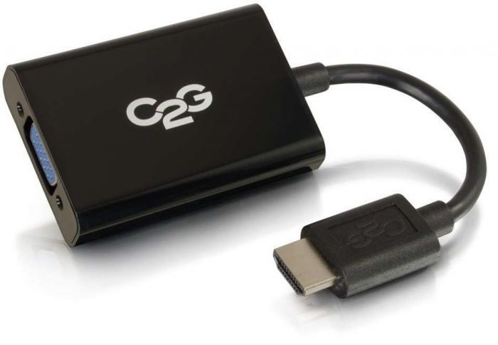 Адаптер C2G HDMI на VGA + mini jack